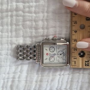 Michele Watch Diamond Dial with 2 Bands